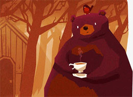 棕熊先生的开心早茶