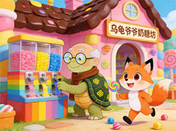 小狐狸买奶糖